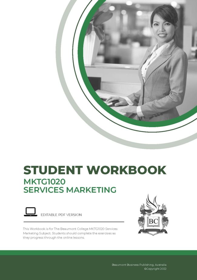 services workbook cover