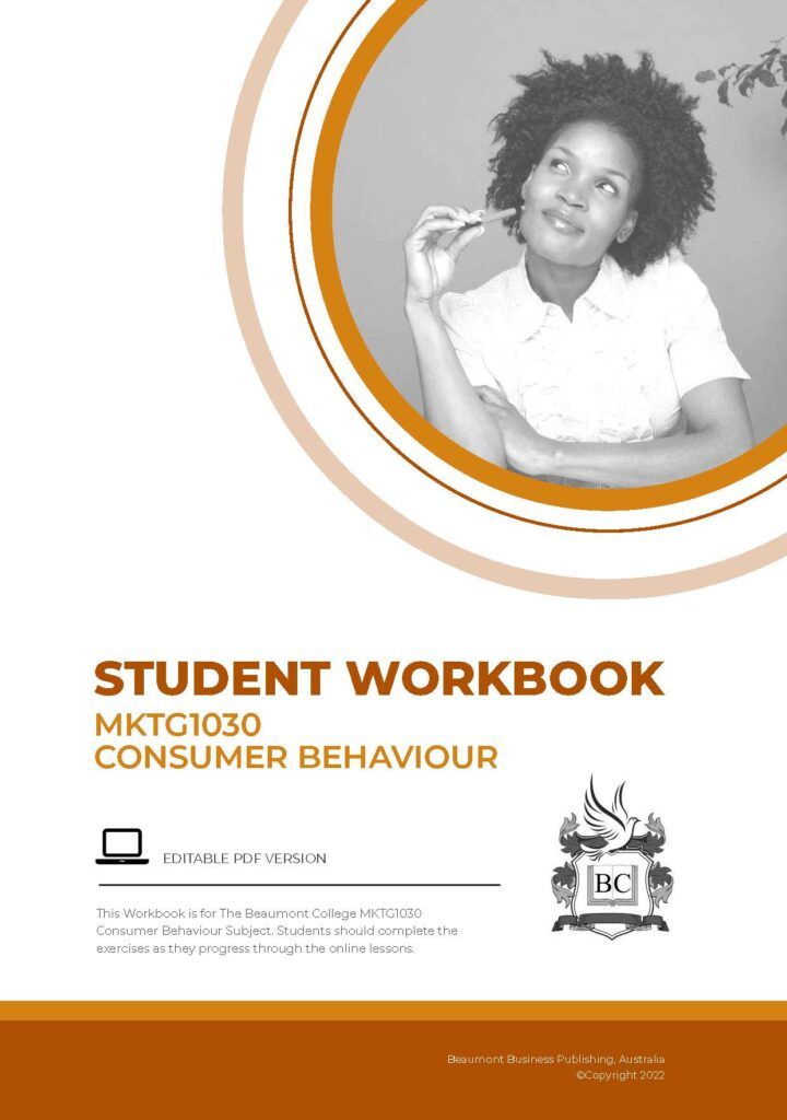 CONSUMER BEHAVIOUR WORKBOOK COVEEER